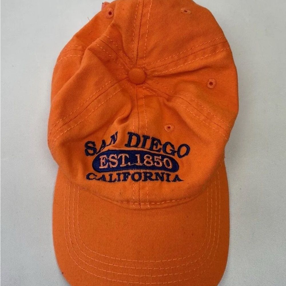 Orange San Diego Kids Cap
